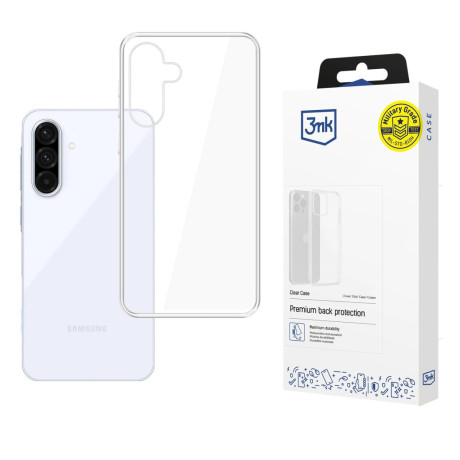 Ультратонкий силиконовый чехол 3MK для Samsung Galaxy A36 5G - transparent
