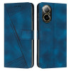 Чехол-книжка Dream Triangle Leather на Realme C67 4G Global - синий