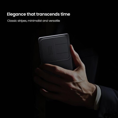 Протиударний чохол NILLKIN Black Mirror Series для Samsung Galaxy S25 Ultra 5G - синій