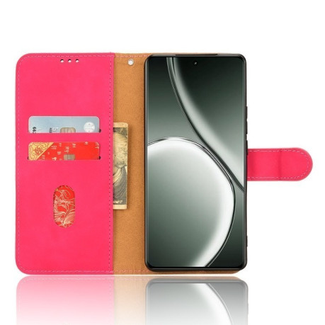 Чохол-книжка Retro Skin Feel Business Magnetic на Realme GT Neo6 SE - пурпурно-червоний