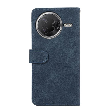 Чехол-книжка ABEEL Color Block Magnetic RFID Leather на Xiaomi Poco F7 Pro / F7 Ultra Global - синий