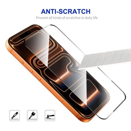Захисне Скло ENKAY Easy Install High Alumina Silicon на iPhone 17 Pro Max
