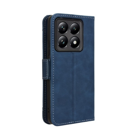 Чехол-книжка Skin Feel Calf на Xiaomi 14T Pro - синий
