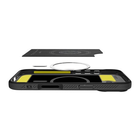 Оригинальный чехол Spigen Rugged Armor Mag с MagSafe на iPhone 17 - Matte Black