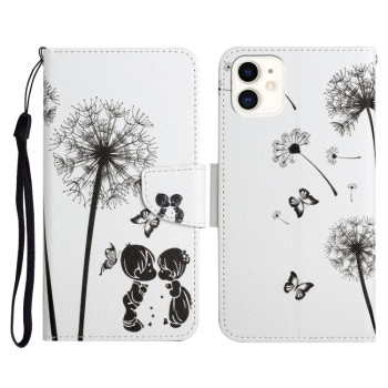 Чохол-книжка Painted Pattern для iPhone 11 - Dandelion