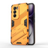Противоударный чехол Punk Armor для OPPO Reno 12 Global - оранжевый