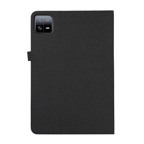 Чехол-книжка Fabric Leather для Xiaomi Pad 7 / 7 Pro - черный