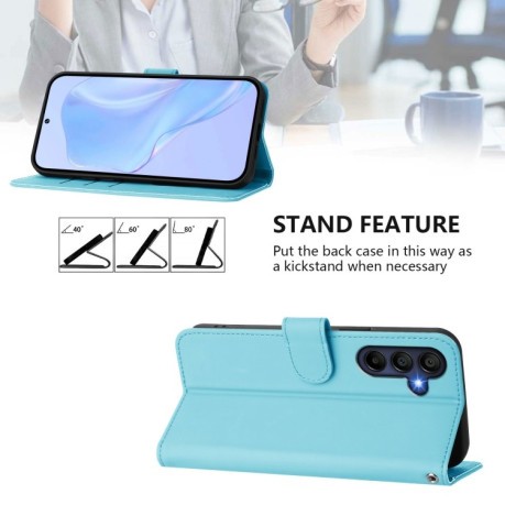Чохол-книжка Skin Feel S-type  для Samsung Galaxy A26 5G - блакитний