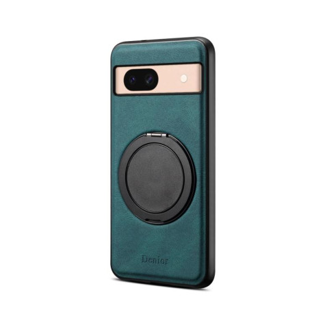 Чохол Denior A14 Skin Feel Rotating Holder MagSafe для Google Pixel 8a - синій