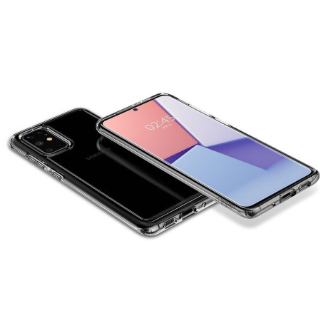Оригінальний чохол Spigen Ultra Hybrid для Samsung Galaxy S20+ Plus Crystal Clear