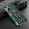 Противоударный чехол Armor Warrior для Redmi Note 10 Pro / Note 10 Pro Max - зеленый
