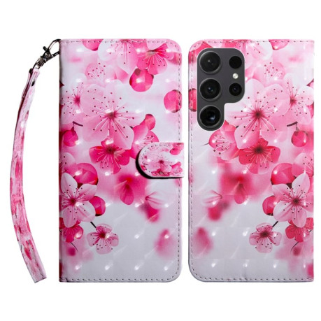 Чохол-книжка 3D Painting для Samsung Galaxy S24 Ultra - Flower
