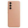 Противоударный чехол Imitation Liquid Silicone для Samsung Galaxy A35 - розовый