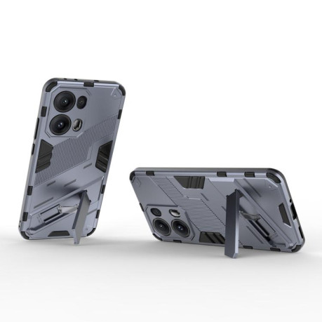 Протиударний чохол Punk Armor для OPPO Reno13 Pro 5G Global - сірий
