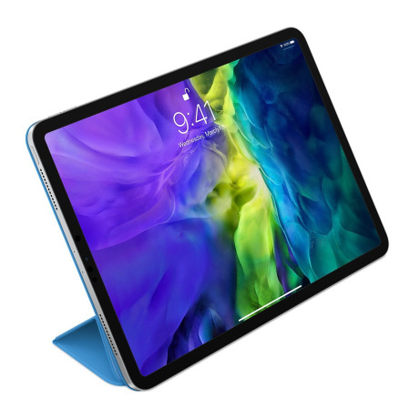 Магнитный Чехол ESCase Smart Folio Surf Blue для iPad Pro 12.9 2021/2020