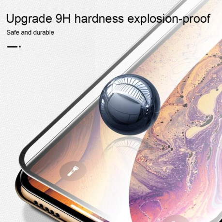 Захисне скло High Aluminum Large Arc Full Screen для Xiaomi Poco M6 Pro 4G