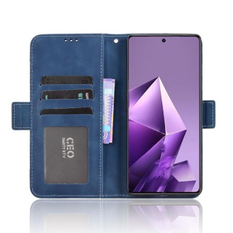 Чохол-книжка Skin Feel Calf на Infinix Note 50 Pro+ - синій