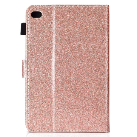 Чохол-книжка Varnish Glitter Powder на iPad Mini 1/2/3/4/5 - рожеве золото