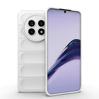 Силиконовый чехол Magic Flannel для Realme 13 Pro 5G - белый