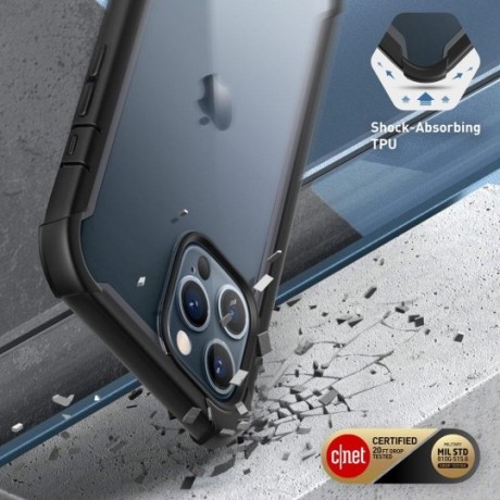 Двухсторонний чехол Supcase Iblsn Ares для iPhone 12 Pro Max Black