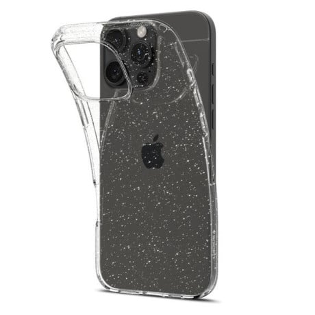 Оригинальный чехол Spigen Liquid Crystal на iPhone 16 Pro Max - Clear Glitter