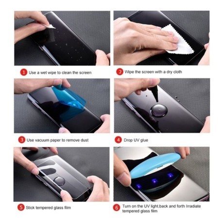 3d защитное стекло UV Liquid Curved Full Glue Full Screen на Xiaomi Mi 11