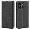 Чехол-книжка Retro Skin Feel Business Magnetic на Motorola Moto Edge 50 Neo 5G - черный