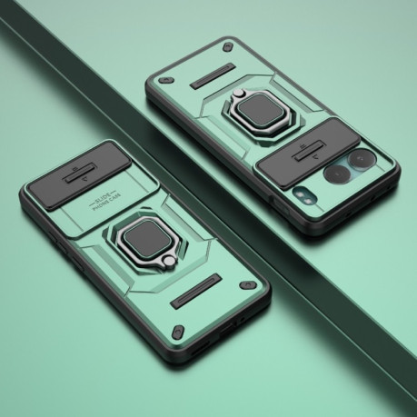Протиударний чохол Sliding Camshield для OnePlus Nord 4 5G Global - зелений