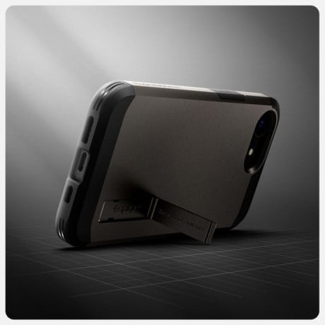 Оригинальный чехол Spigen Tough Armor MagSafe на iPhone 16e - Gray