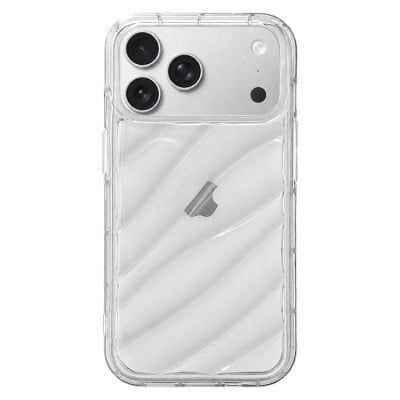 Гибкий TPU-чехол Waves на iPhone 18 Pro Max — прозрачный