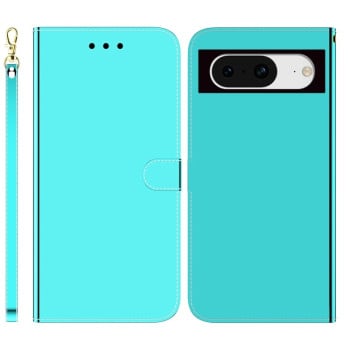 Чехол-книжка Imitated Mirror для Google Pixel 8 - зеленый