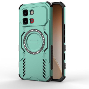 Протиударний чохол Butterfly Armor з MagSafe на Infinix Note Edge 5G Global — світло-зелений