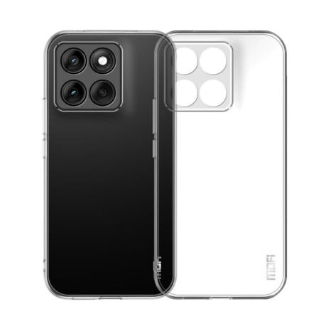 Силиконовый ультратонкий чехол MOFI Ming Series на Motorola Edge 60 Pro - прозрачный