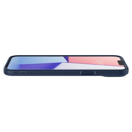 Оригинальный чехол Spigen Liquid Air для IPhone 14 - Navy Blue