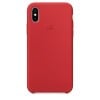 Силіконовий чохол Silicone Case Red на iPhone Xs Max