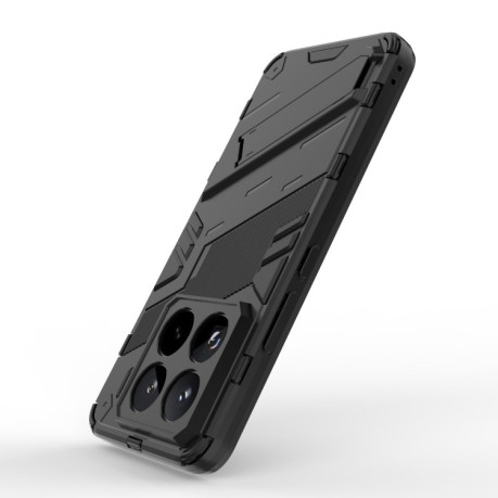 Противоударный чехол Punk Armor для Xiaomi 15 Pro 5G - черный