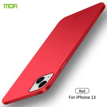 Ультратонкий чехол MOFI Frosted на iPhone 13 - красный