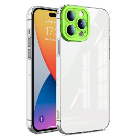 Противоударный чехол Candy Color для iPhone 14 Pro Max - зеленый
