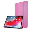 Чехол-книжка Silk Texture Three-fold на iPad Pro 11 2021 - пурпурно-красный