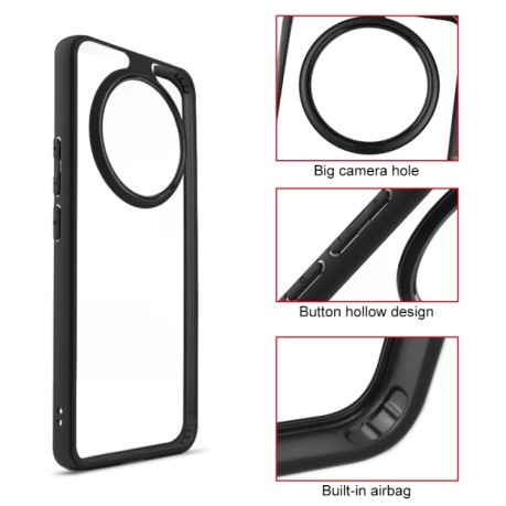 Ультратонкий чехол Frosted PC для Realme 13 Pro / 13 Pro+ - черный