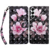 Чехол-книжка 3D Painting для Samsung Galaxy A35 5G - Flower