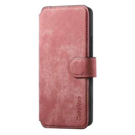 Чехол-книжка CaseNeo MagSafe RFID Anti-theft Retro Leather для Realme 14 Pro+ - розовый
