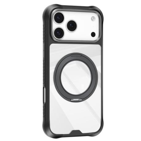 Противоударный чехол Mutural Xuan Armor Series MagSafe Magnetic Holde на iPhone 17 Pro Max - черный