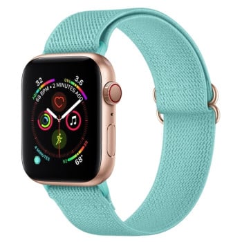 Ремінець Polyester Nylon для Apple Watch 10 46mm/Ultra 49mm / Series 8/7 45mm / 44mm / 42mm/45mm/44mm/42mm - світло-зелений