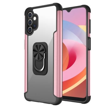 Противоударный чехол R-JUST with Ring Holder на Samsung Galaxy A32 5G- розовое золото