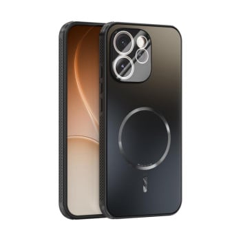 Ударостійкий чохол ABEEL Heat Dissipation Frosted MagSafe на OPPO Reno15 Pro 5G Global — чорний