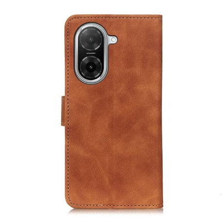 Чохол-книжка KHAZNEH фактура Cowhide на Xiaomi Redmi A5 4G 171.7mm / Poco C71 - коричневий