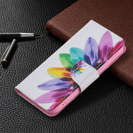 Чохол-книжка Colored Drawing Series на iPhone 13 mini - Sunflower