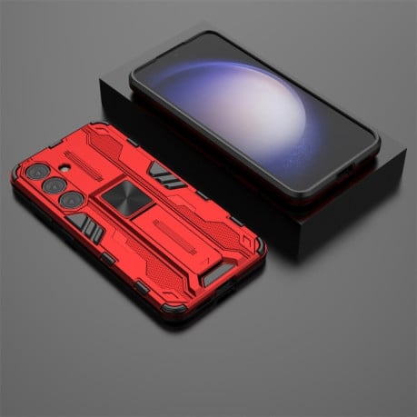 Противоударный чехол Supersonic для Samsung Galaxy S24 5G - красный