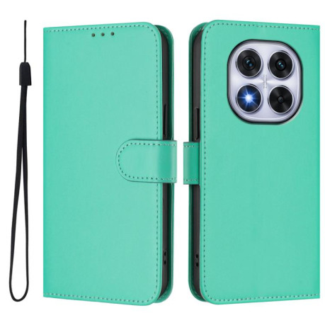 Чохол-книжка Skin Feel S-type для Xiaomi Redmi Note 14 Pro 5G/Poco X7 - зелений